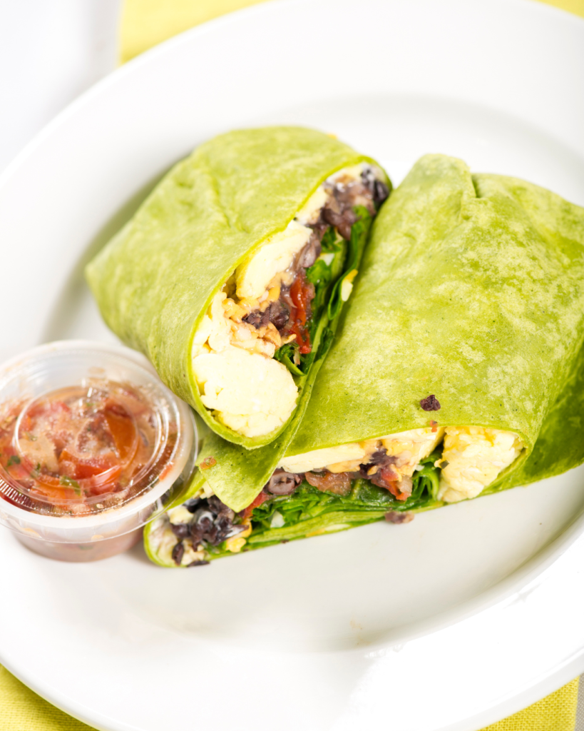 Egg & Veggie Power Wrap